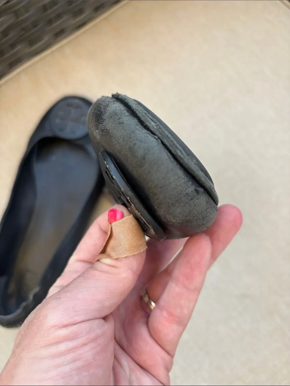 Tory Burch black leather